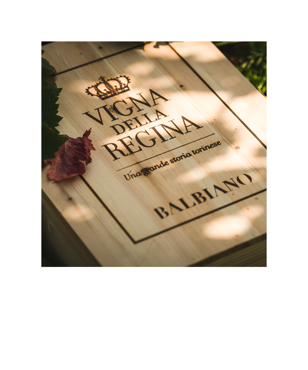 Balbiano scatola di legno deluxe "vigna della regina"